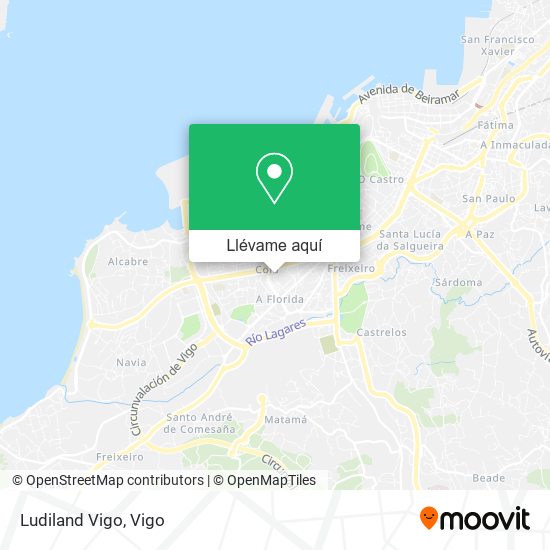 Mapa Ludiland Vigo