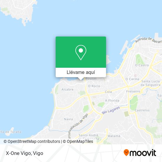 Mapa X-One Vigo