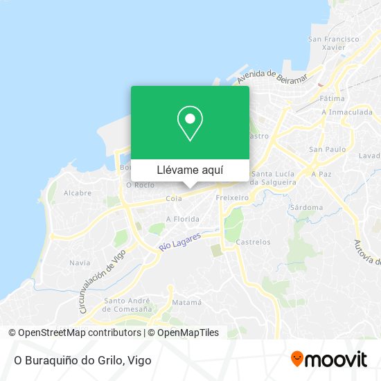Mapa O Buraquiño do Grilo