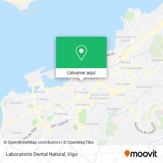 Mapa Laboratorio Dental Natural