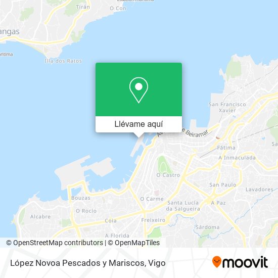 Mapa López Novoa Pescados y Mariscos