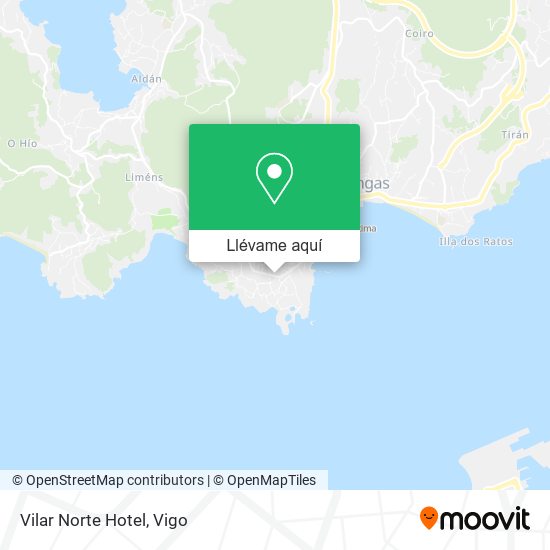 Mapa Vilar Norte Hotel