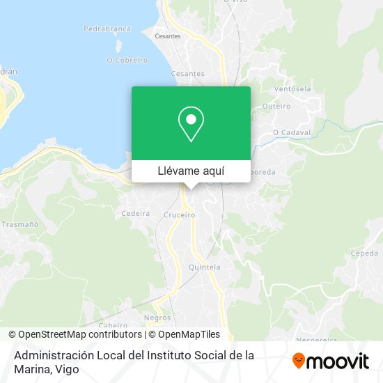 Mapa Administración Local del Instituto Social de la Marina