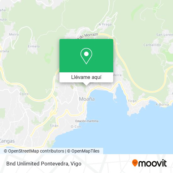 Mapa Bnd Unlimited Pontevedra