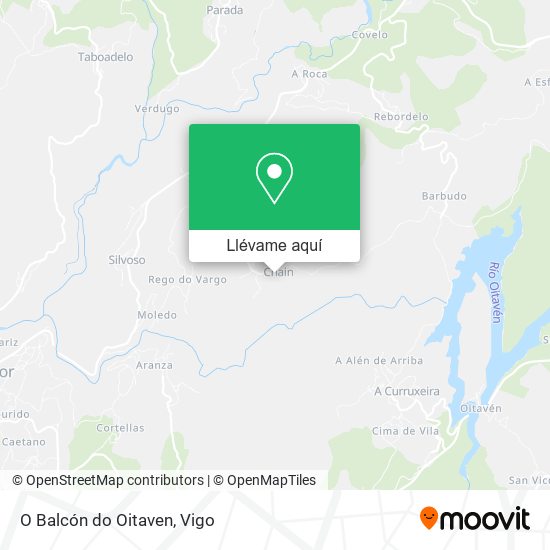 Mapa O Balcón do Oitaven