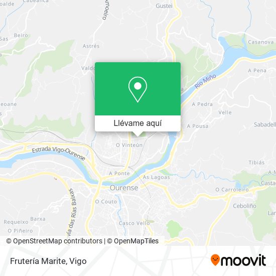 Mapa Frutería Marite