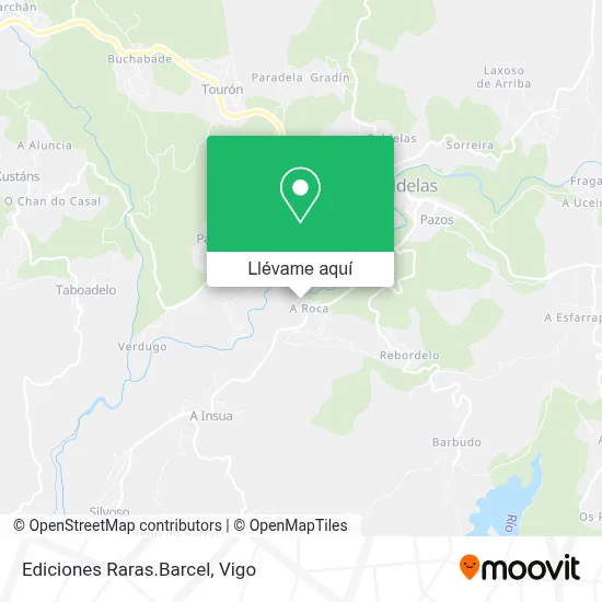 Mapa Ediciones Raras.Barcel