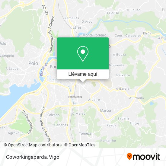 Mapa Coworkingaparda