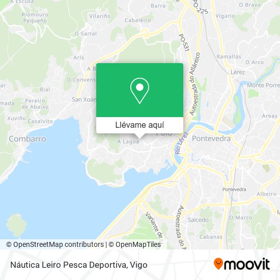 Mapa Náutica Leiro Pesca Deportiva