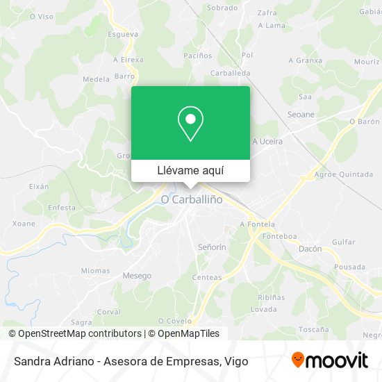 Mapa Sandra Adriano - Asesora de Empresas