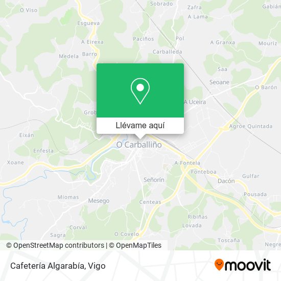 Mapa Cafetería Algarabía