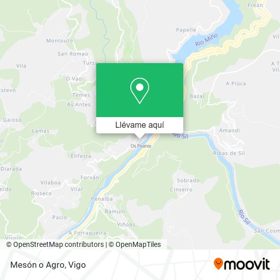 Mapa Mesón o Agro
