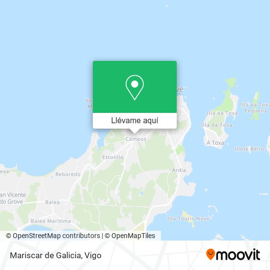 Mapa Mariscar de Galicia