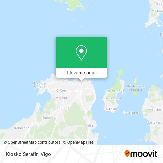 Mapa Kiosko Serafín