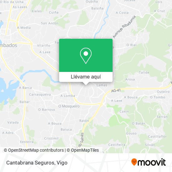 Mapa Cantabrana Seguros
