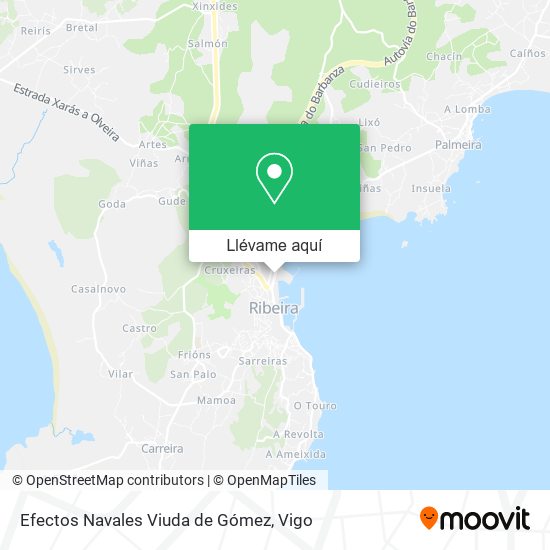 Mapa Efectos Navales Viuda de Gómez