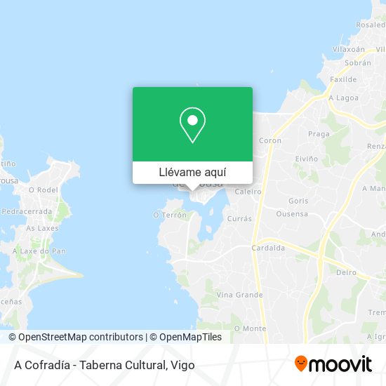 Mapa A Cofradía - Taberna Cultural