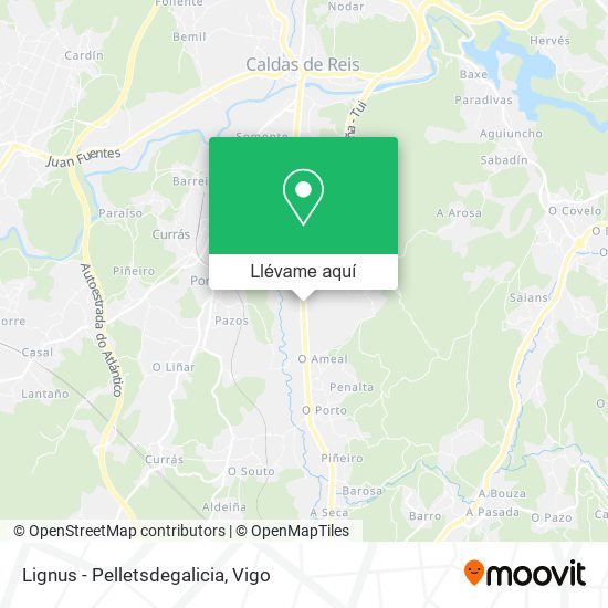 Mapa Lignus - Pelletsdegalicia