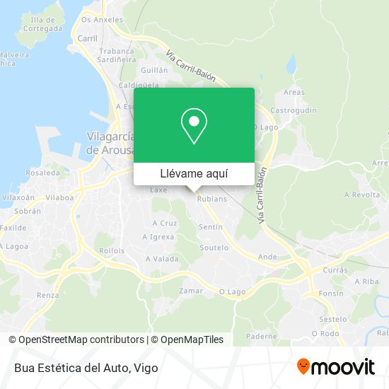 Mapa Bua Estética del Auto