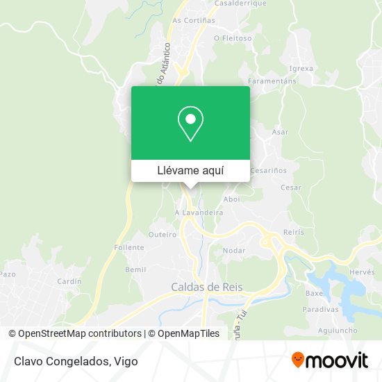 Mapa Clavo Congelados