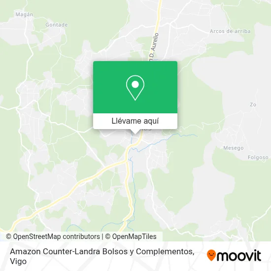 Mapa Amazon Counter-Landra Bolsos y Complementos