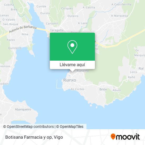 Mapa Botisana Farmacia y op