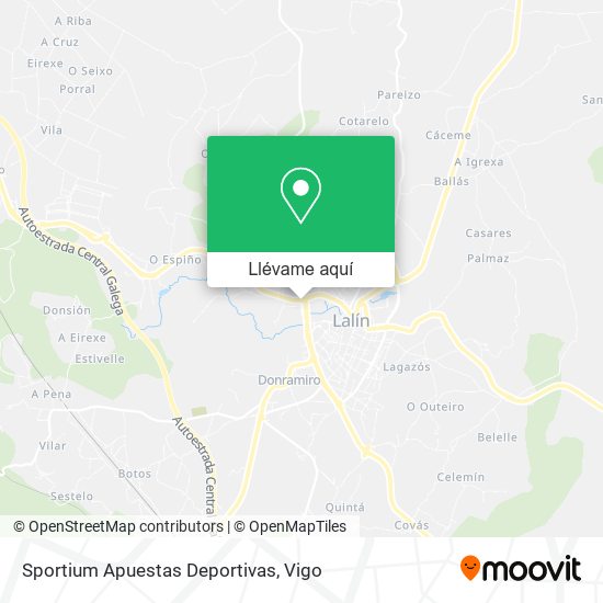 Mapa Sportium Apuestas Deportivas