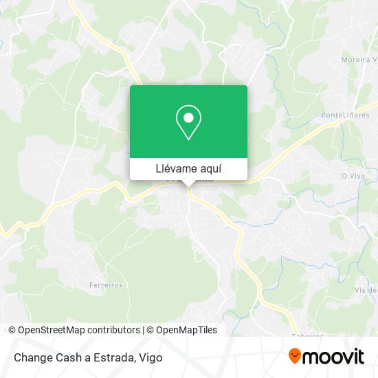Mapa Change Cash a Estrada