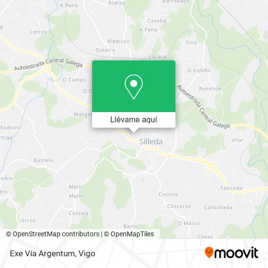 Mapa Exe Vía Argentum