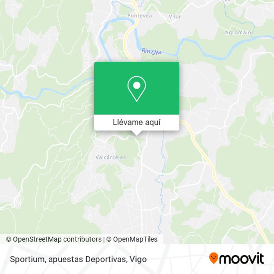 Mapa Sportium, apuestas Deportivas