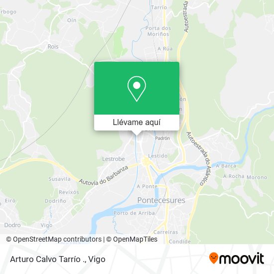 Mapa Arturo Calvo Tarrío .