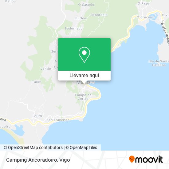 Mapa Camping Ancoradoiro