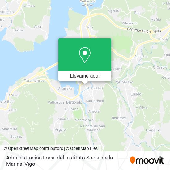 Mapa Administración Local del Instituto Social de la Marina