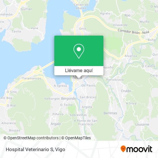 Mapa Hospital Veterinario S