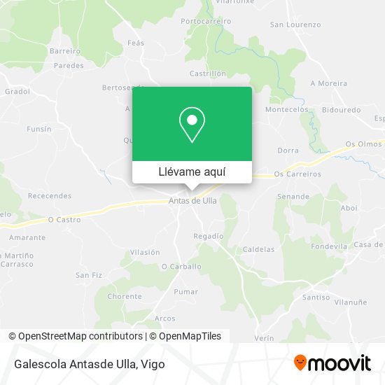 Mapa Galescola Antasde Ulla