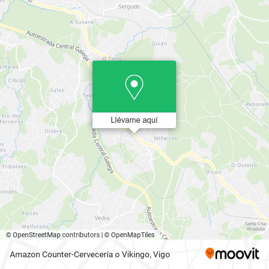 Mapa Amazon Counter-Cervecería o Vikingo