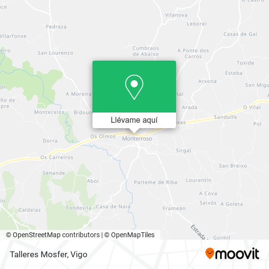 Mapa Talleres Mosfer