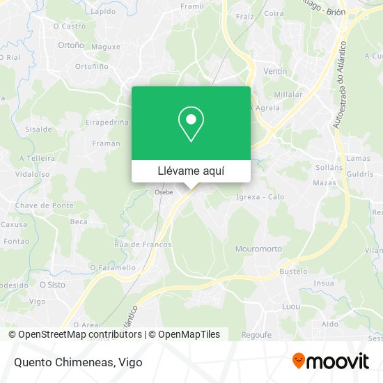 Mapa Quento Chimeneas