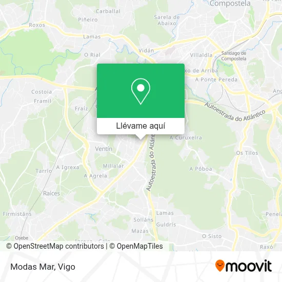 Mapa Modas Mar