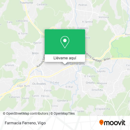Mapa Farmacia Ferreno