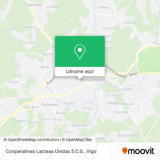 Mapa Cooperativas Lacteas Unidas S.C.G.