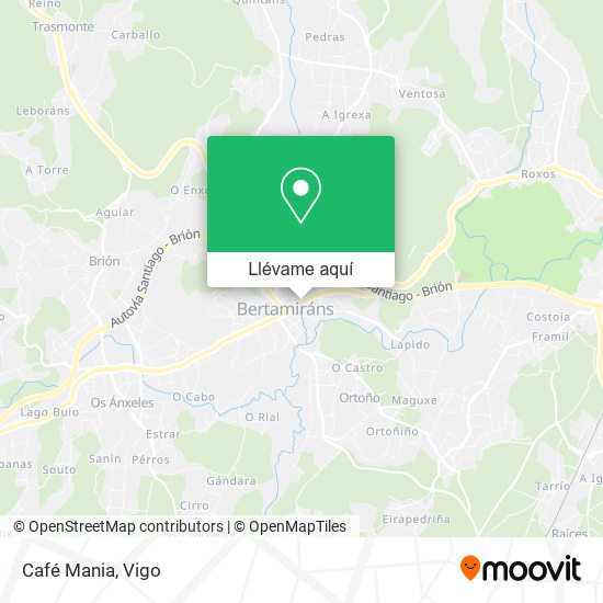 Mapa Café Mania