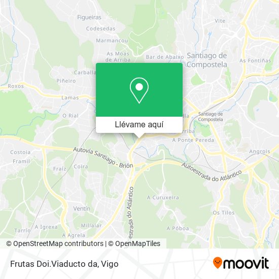 Mapa Frutas Doi.Viaducto da