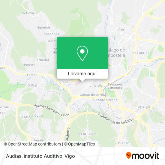 Mapa Audias, instituto Auditivo