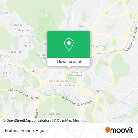 Mapa Frutería Frutino