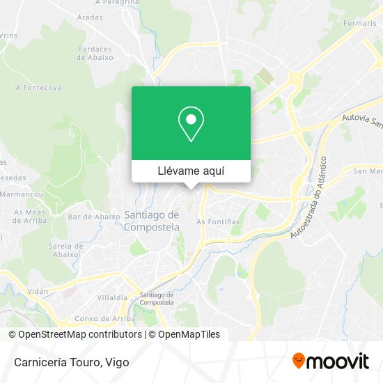 Mapa Carnicería Touro