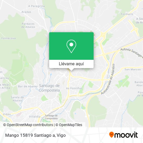 Mapa Mango 15819 Santiago a