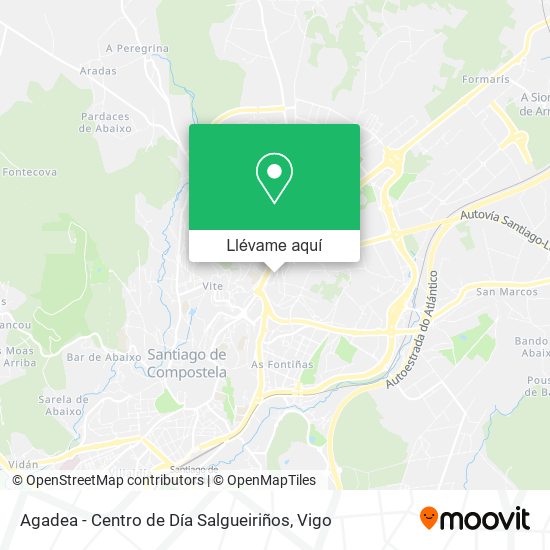 Mapa Agadea - Centro de Día Salgueiriños