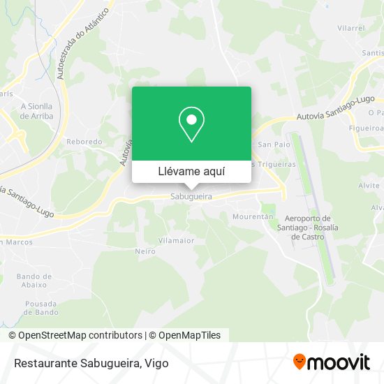 Mapa Restaurante Sabugueira