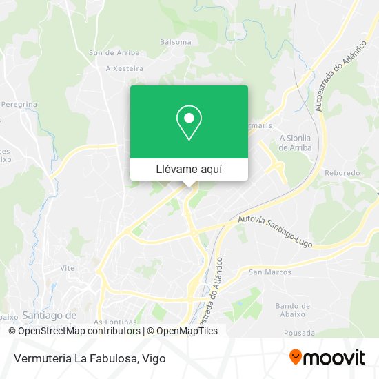 Mapa Vermuteria La Fabulosa
